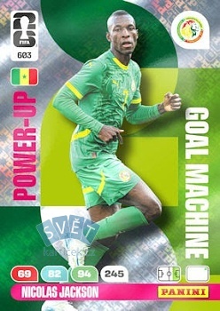 Nicolas Jackson Senegal Panini FIFA World Cup 2026 Adrenalyn XL Goal Machines #603